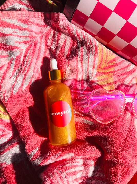 All-Natural Shimmer Silken Body Oil | 4oz